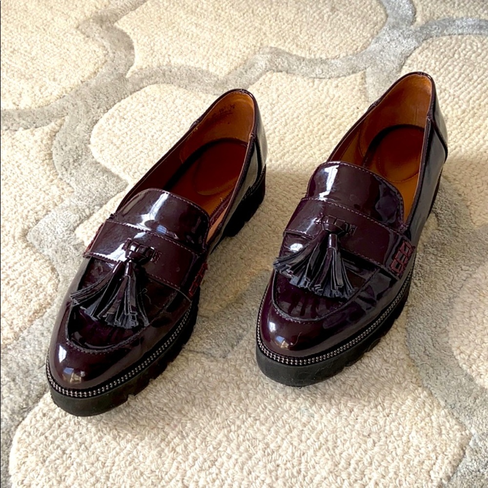 Franco Sarto Brody Platform Loafers, size 8